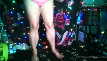Dirty feet shiny calves and sweaty dildo suck and fuck