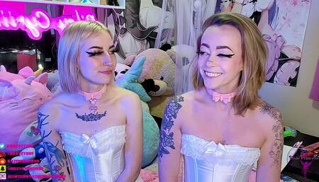 It's that time again! I'm so glad @sierracyriis got here in time to join me ????????\nYou all wanted some slutty twins, and that's what we went for!\nWhat do you think? Pretty close?? ????????\n\nWhat are you gonna see next week??