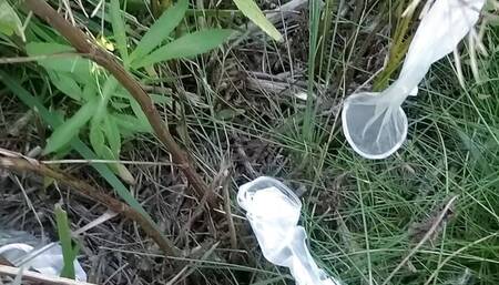Used condoms