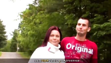 Elegant Ginger - facial clip - Lets Fuck Outside