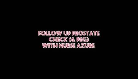 Follow Up Prostate Check (& Peg) With Nurse Azure (ID # 662 HD 1080rez)