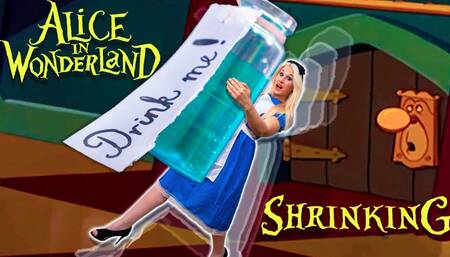 Shrinking of Alice in Wonderland