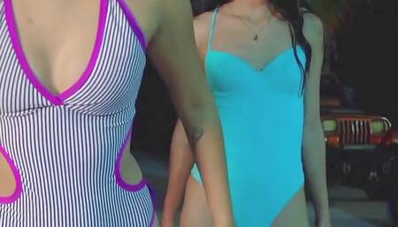 lesbian scissor night GGmansion