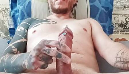 Morning Quickie Masturbation With Orgasm & Cum