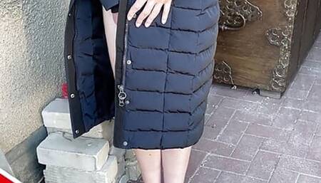 Backyard Masturbation