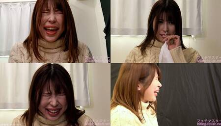 Miu Arioka - CLOSE-UP of Japanese cute girl SNEEZING sneez-18 - 1080p