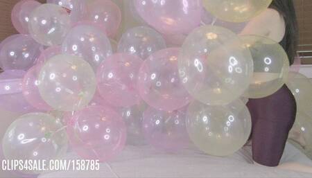 Soap Balloon Popping Fun