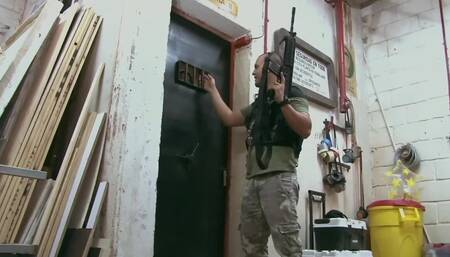 Dirty cop fucks a lovely Latina girl in the favela