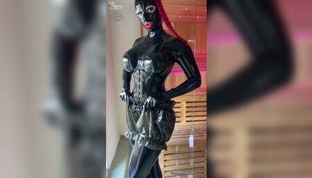 Black rubber wellness