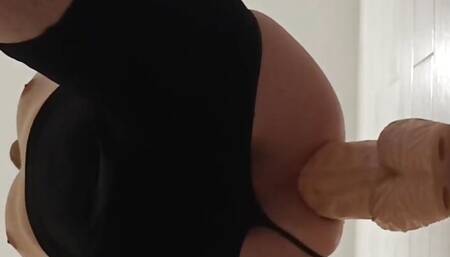 Fucking myself standing