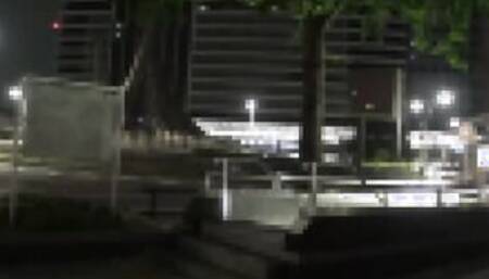 Rena Fuji gives interview and sucks off the cameraman and