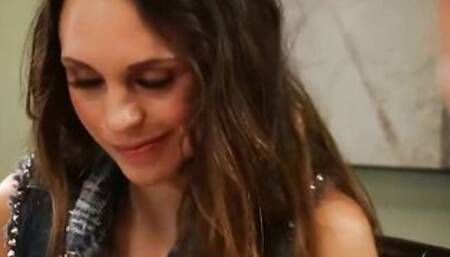 DigitalPlayground - Jade Nile Follows Her Stepdad To A Bondage Dungeon Where She Has A Rough Threesome