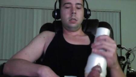 Filling A Condom With Cum Twice From My Large Dick