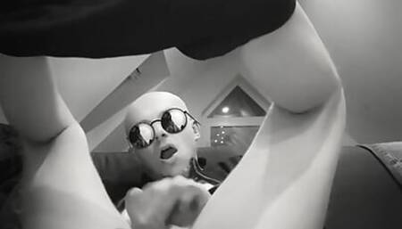Fuck me Self dildo anal German