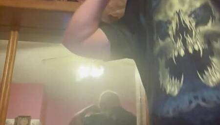 Spanking my ass