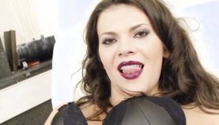 HER LIMIT - (Rebecca Rainbow, Annie Wolf) - DEEP ANAL - Dark Hair Women Compilation Part 2