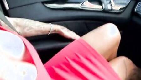 German big jugs Milf hitchhiker pick up and banged in
