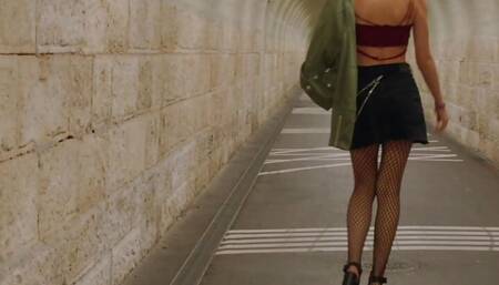 BLACKEDRAW Gorgeous tourist Kelly devours stranger's BBC