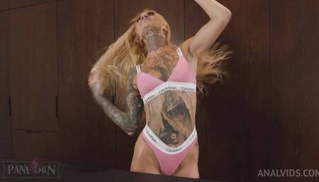 Sasha Beart getting a good fuck by 2 BBC. DP, Squirt an