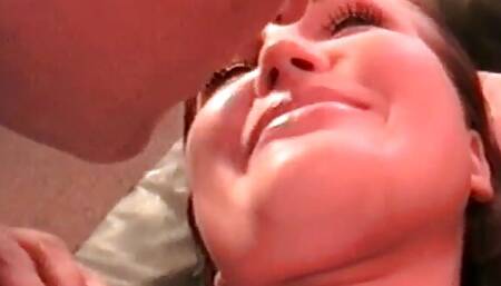 I film my best friend Fanny with brunette hair and a whore to the bone while I'm inside her up to the balls