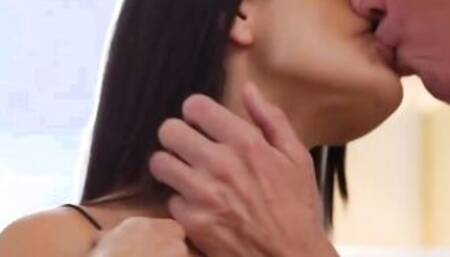 Dane Jones Thin Czech Hottie Tiny Tina passionate romantic sex with stud boyfriend