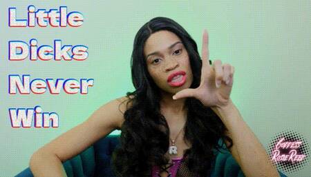 Little Dicks Never Win- Bratty Ebony Goddess Rosie Reed Humiliates And Emasculates Little Dick Losers- Brat Princess (standard definition)