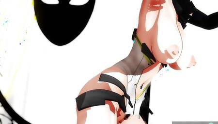 mmd r18 Baltimore Azur Lane sexy milf want small dick 3d hentai