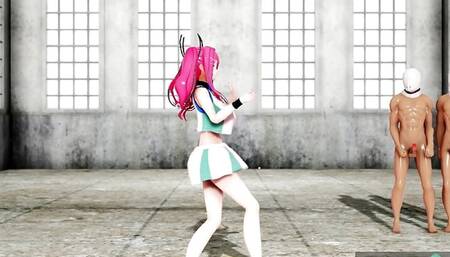 mmd r18 Bremerton Azur Lane sexy milf big tits and ass want only small dirty dick cum face 3d hentai