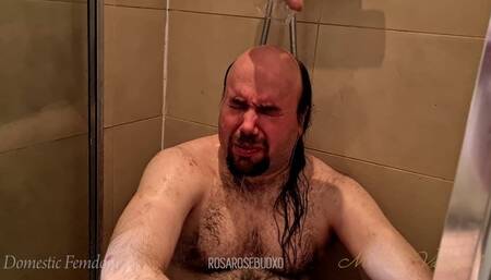 FemDom Showered In Our Piss