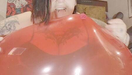 another naughty goth balloon pop video