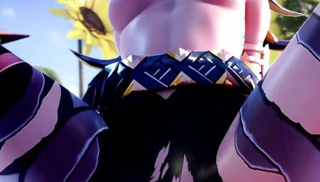 Dehya from Genshin Impact cowgirl