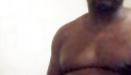 BBC masturbating to porn