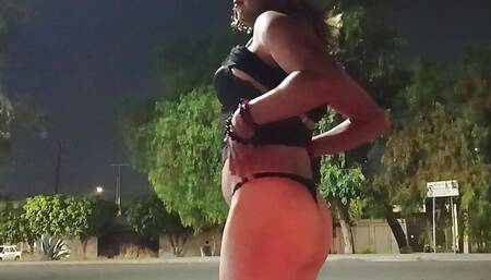 Walking on the night