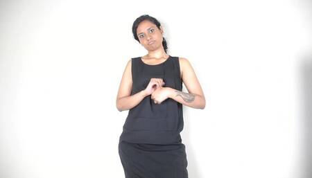 Horny Lily - Mature Indian M. Tries To Be A Schoolgirl