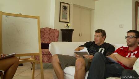 Danica Dillan Teaches How To Give An Orgy