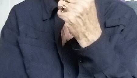 BJMature Coughing