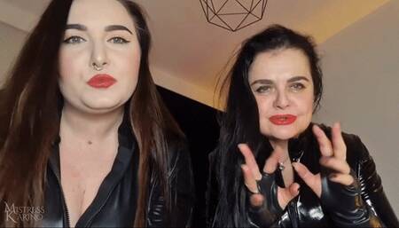 Dominatrix Dinah and I got tickling punishment for you POV