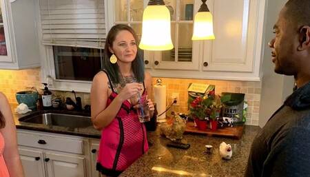 Nice-looking Anastasia Rose and Heather C Payne at strip dance scene