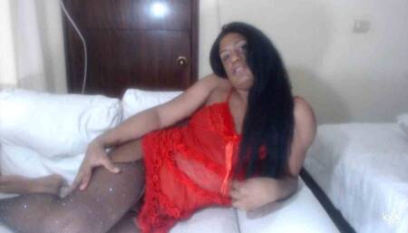 TRANSEXUAL BIG COCK MASTURBATION AND CUM