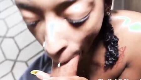 swallow that john huge huge ebony cock in ur mouth n twat llyric