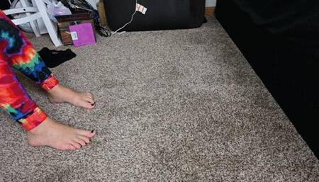 Sideview of Dylans feet on my face (1080)