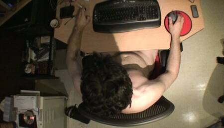 Exposed Uncut Young Daddy Jerking Homemade Video