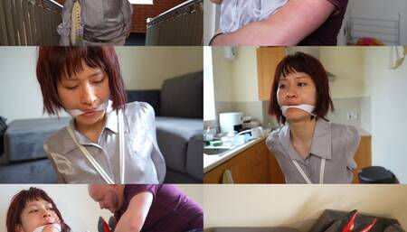 Chinese exchange student jade bound, gagged and robbed