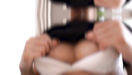 Easy-on-the-eyes Sirena Milano's stockings porn