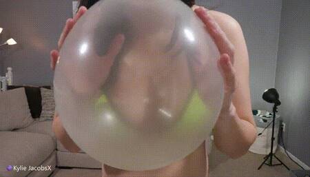 Topless Balloon B2P Bikini & Socks - Kylie Jacobs - MP4 720p HD