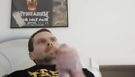 Fucking jerking off