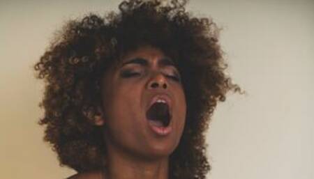 Ebony Latina gets treated right