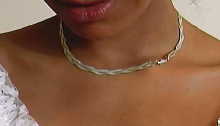 Outstanding German ebony maid gets warm cum inside her mouth