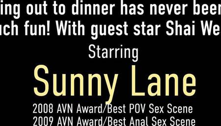 Sunny Lane - brunette action