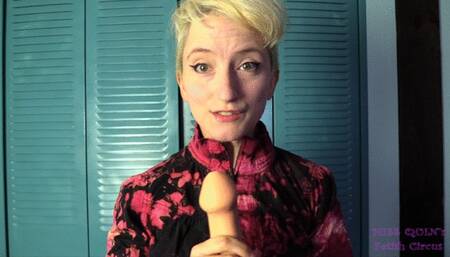 Quin Wet Spit Dildo BJ